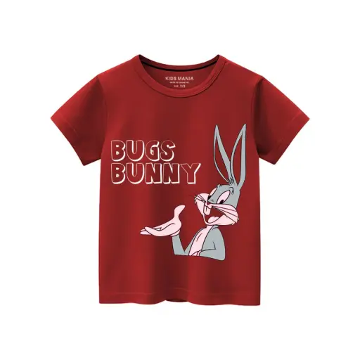 Bugs Bunny Printed Summer T-Shirt For Kids